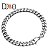 Pulseira Masculina Grumet 5mm Prateada Aço Inox Estilosa. XBDPS9F7R - Imagem 1