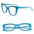 Armação Feminina Azul Turquesa Acetato Premium - Filtro Azul - BEKO - Imagem 4