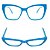 Armação Feminina Azul Turquesa Acetato Premium - Filtro Azul - BEKO - Imagem 5