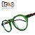 Armação de Óculos Verde Translúcida Beko XFPERQPA4 - Imagem 1