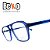 Armação Acetato Azul Transparente - BEKO - Imagem 4