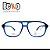Armação Acetato Azul Transparente - BEKO - Imagem 2