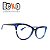 Armação de Óculos Acetato Gatinho Azul E5FBVFWAM - Imagem 5