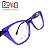 Armação de Óculos Roxo em Acetato 3PLSJDKVJ - Imagem 5