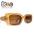 Óculos de Sol Beko Quadrado Caramelo BH3YFRYLX - Imagem 5