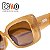 Óculos de Sol Beko Quadrado Caramelo BH3YFRYLX - Imagem 1