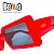 Óculos de Sol Beko Quadrado Vermelho 42KBQS6A2 - Imagem 4
