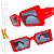 Óculos de Sol Beko Quadrado Vermelho 42KBQS6A2 - Imagem 2