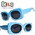 Óculos de Sol Beko Azul Estilo Retrô KBMLCDGRW - Imagem 3