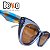 Óculos de Sol Feminino Beko Azul Translúcido EG3UW5KXJ - Imagem 5
