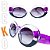 Óculos de Sol Feminino Beko Roxo Transparente BLBRQY752 - Imagem 3