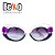 Óculos de Sol Feminino Beko Roxo Transparente BLBRQY752 - Imagem 7