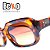 Óculos de Sol Beko Estilo Quadrado Tartaruga NMZJ3ZZTH - Imagem 4