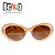 Óculos de Sol Feminino Beko Caramelo BWERBMP7W - Imagem 6