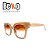 Óculos de Sol Feminino Beko Bege Moderno EDSLTBVYV - Imagem 8