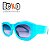 Óculos de Sol Beko Verde Estilo Retrô SQZ8FVNTS - Imagem 4