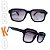 Óculos de Sol Unissex Beko Estilo Quadrado M6NH3JRYY - Imagem 3