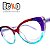 Armação de Óculos Acetato Colorida Beko A4RJ6B5EL - Imagem 7