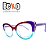 Armação de Óculos Acetato Colorida Beko A4RJ6B5EL - Imagem 6