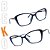 Armação Gatinho Preto Acetato Feminino - BEKO - Imagem 2