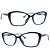 Armação Gatinho Preto Acetato Feminino - BEKO - Imagem 7