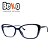 Armação Gatinho Preto Acetato Feminino - BEKO - Imagem 4