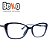 Armação Gatinho Preto Acetato Feminino - BEKO - Imagem 3
