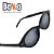 Óculos de Sol Gatinho Oval Preto Vintage - UV400 - BEKO - Imagem 7