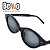 Óculos de Sol Gatinho Oval Preto Vintage - UV400 - BEKO - Imagem 6