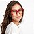 Armação Gatinho Vermelho Glitter Feminino - Filtro Azul - BEKO - Imagem 8