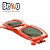 Óculos De Sol Rosa Transparente Quadrado Retrô Unissex - UV400 - BEKO - Imagem 5