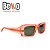 Óculos De Sol Rosa Transparente Quadrado Retrô Unissex - UV400 - BEKO - Imagem 9