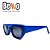 Óculos de Sol Gatinho Azul Royal Acetato Polarizado - UV400 - BEKO - Imagem 1