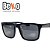 Óculos de Sol Preto Fosco Acetato Polarizado - UV400 - BEKO - Imagem 1
