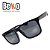 Óculos de Sol Preto Fosco Acetato Polarizado - UV400 - BEKO - Imagem 5