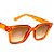 Óculos de Sol Quadrado Laranja Cristal - UV400 - BEKO - Imagem 11