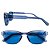 Óculos de Sol Azul Translúcido Lente Azul UV400 - Acetato - BEKO - Imagem 4