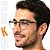 Armação Cinza Translúcida - TR90 - Haste em em Aço - BEKO - Imagem 3