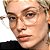 Armação Gatinho Nude Champanhe Transparente - Feminina Acetato Premium - BEKO - Imagem 6
