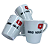 Caneca Porcelana Tulipa 120ml Amo Você Rede Social Branca - Imagem 1