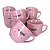 Xícara de Chá Paris 170ml Porcelana Corações Pequenos Rosa - Imagem 4