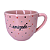 Xícara de Chá Paris 170ml Porcelana Corações Pequenos Rosa - Imagem 7