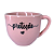 Xícara de Chá Paris 170ml Porcelana Mensagens Rosa - Imagem 5