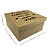 Caixa MDF Com Tampa 20 x 20 x 10cm Meu Coração Todo Dia Escolhe Você - Imagem 3