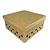 Caixa MDF Com Tampa 20 x 20 x 10cm Corações Vazado Lateral - Imagem 2