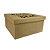 Caixa MDF Com Tampa 20 x 20 x 10cm Você Me Faz Tão Bem - Imagem 2