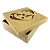 Caixa MDF Com Tampa 15 x 15 x 5cm Eu Te Amo Estrelas - Imagem 1