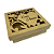 Caixa MDF Com Tampa 15 x 15 x 5cm Com Amor - Imagem 2