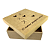 Caixa MDF Com Tampa 15 x 15 x 5cm O Amor Sempre Vence - Imagem 1