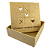 Caixa MDF Com Tampa 15 x 15 x 5cm O Amor Sempre Vence - Imagem 4